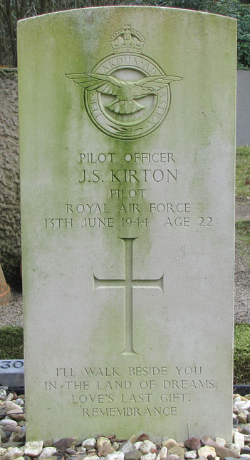 P/O John Stanley Kirton<br/><br /><br />died June 13th, 1944